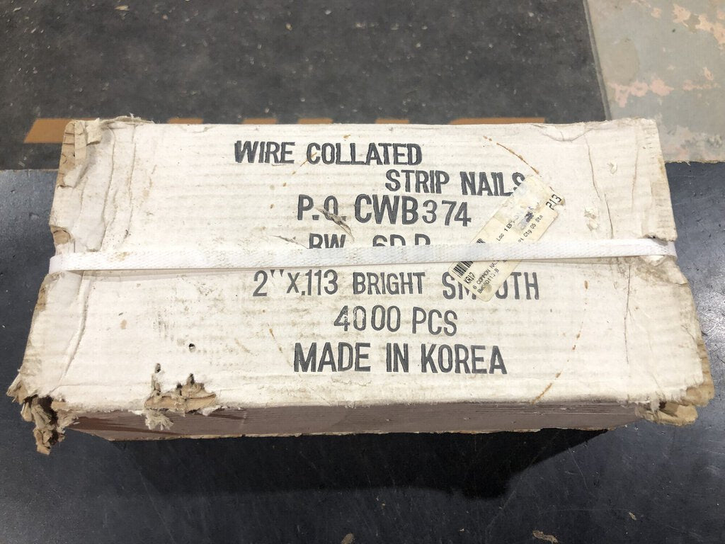 Wire Collated Strip Nails