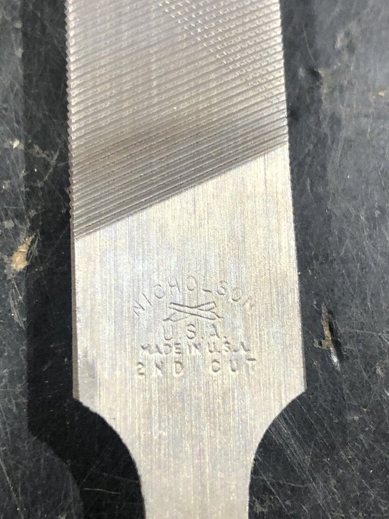 Second Cut Half Round File