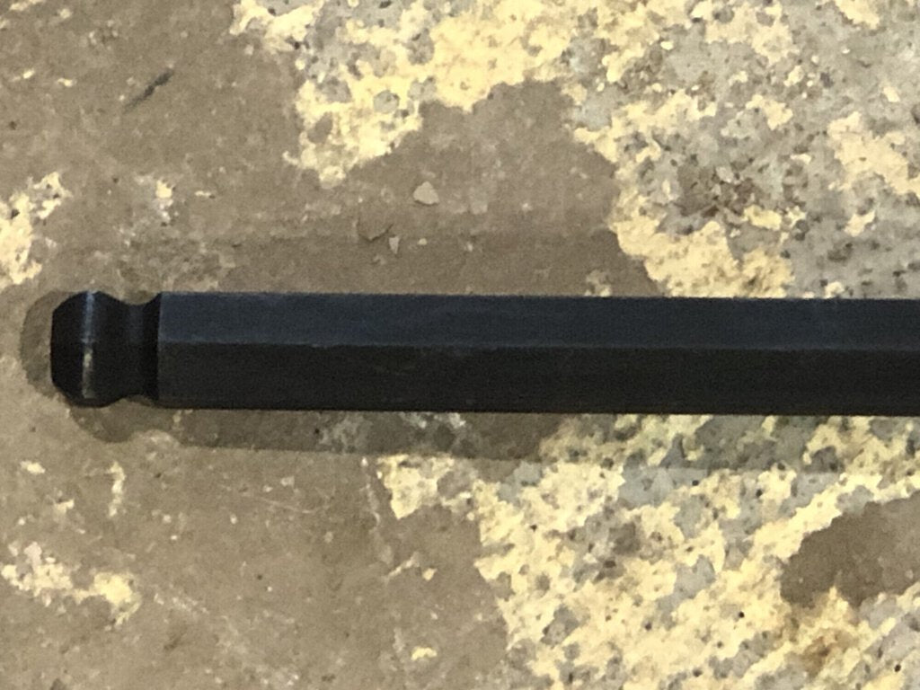 Ball End Hex Driver