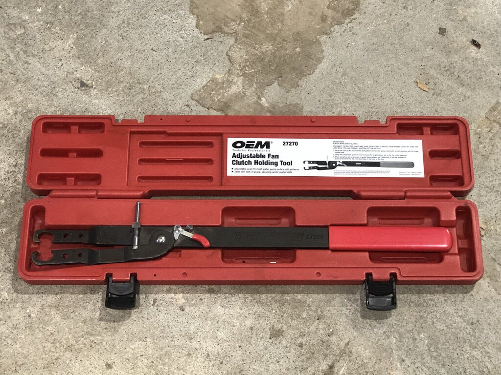 Adjustable Fan Clutch Holding Tool