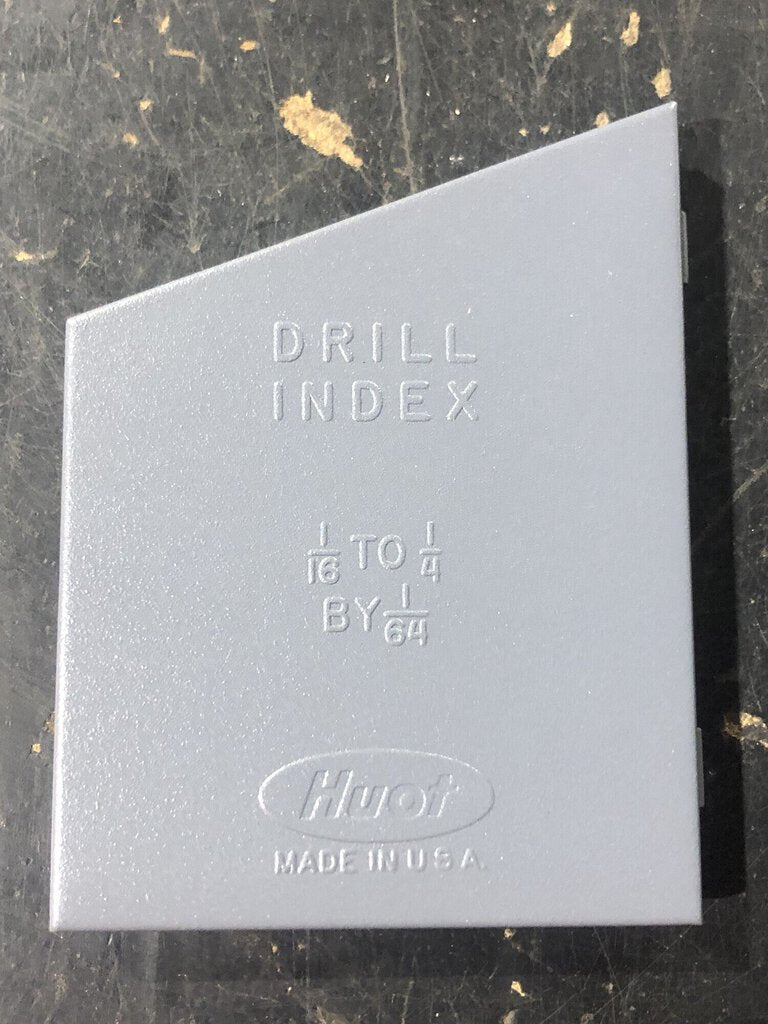 Jobber Length Fractional Drill Index