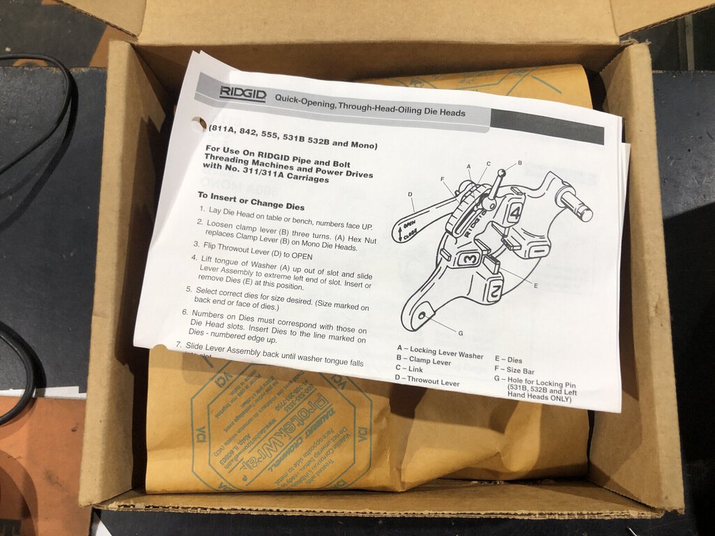 Quick-Opening Die Head