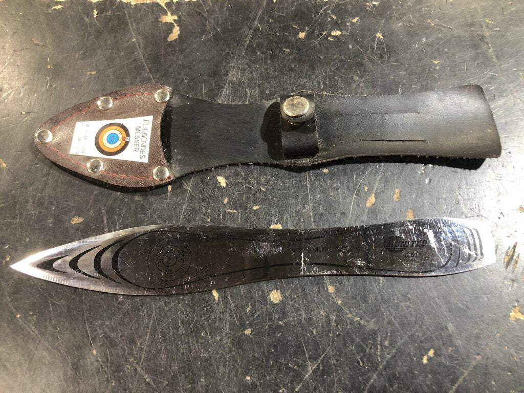 Screaming Arrow Throwing Knife