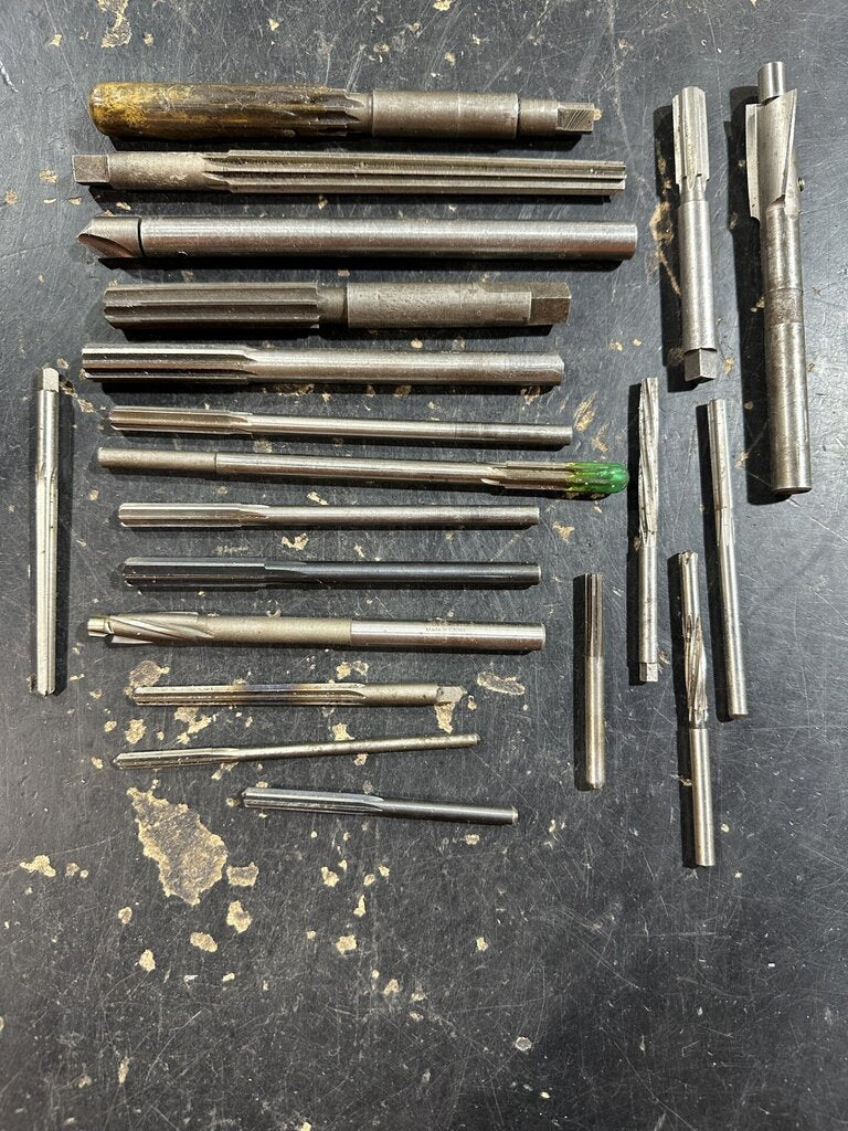 Assorted Machine Reamers Lot