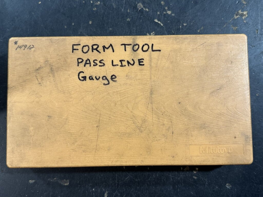 Form Tool Pass Line Gauge