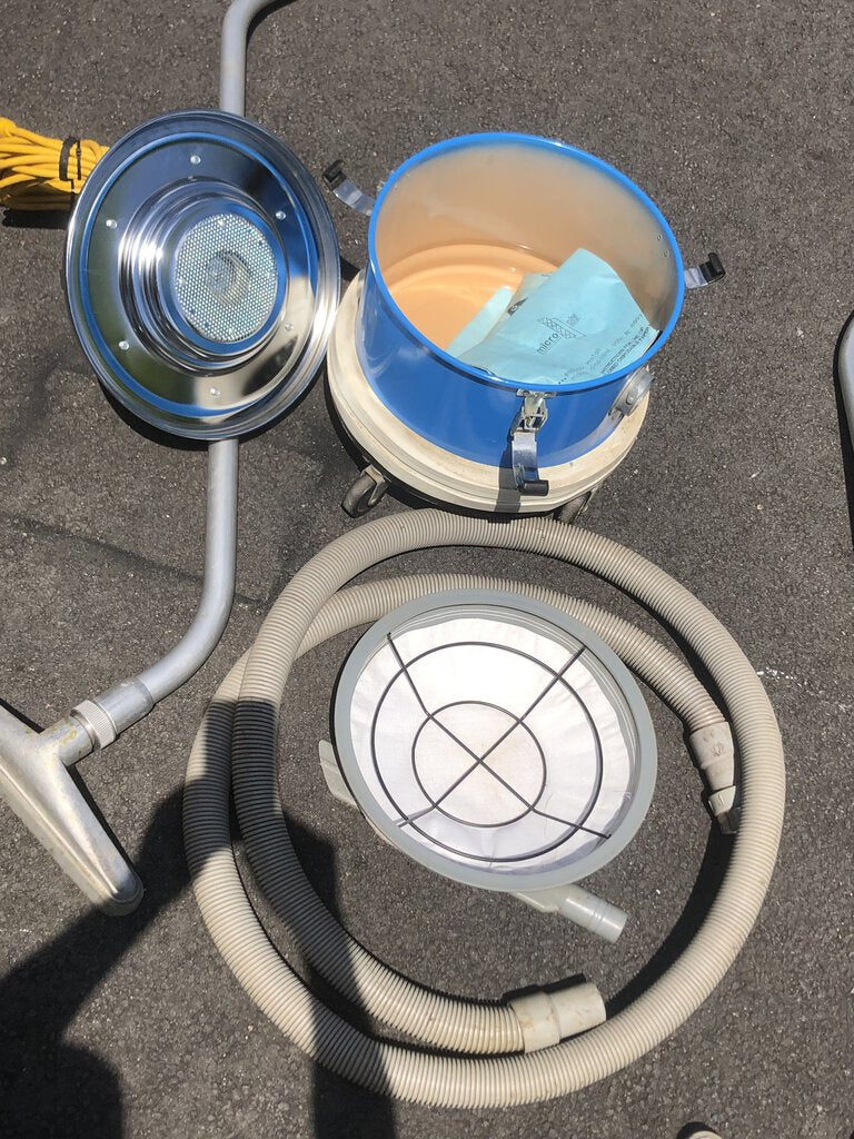 Corded Steel Canister Vacuum