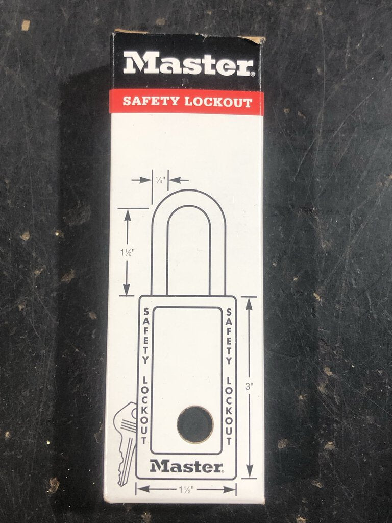Thermoplastic Safety Padlock