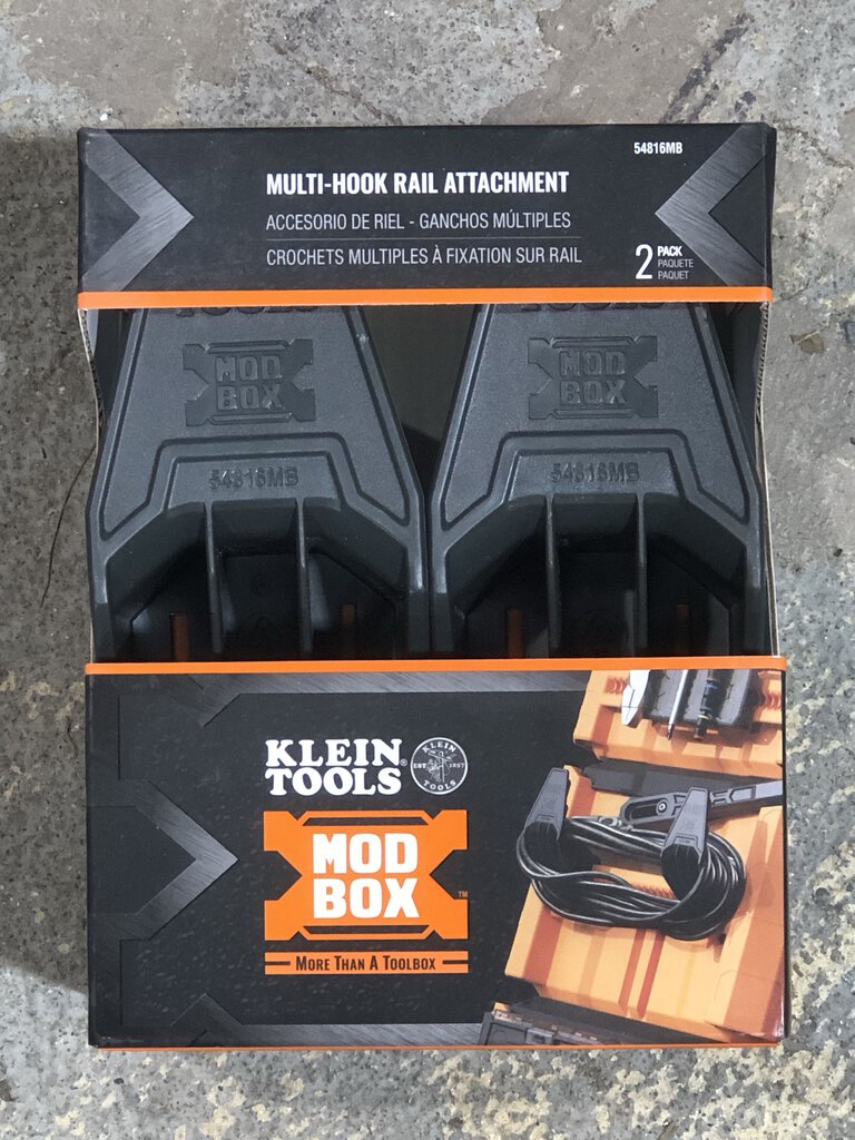 Multi-Hook Rail Attachment