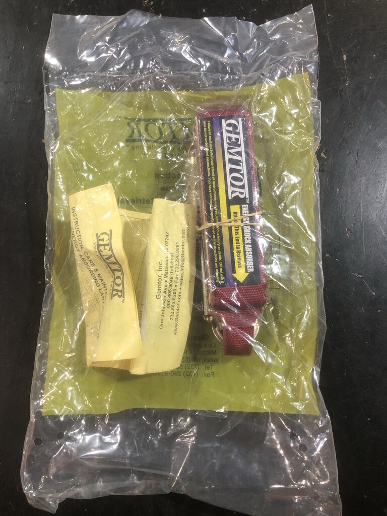 Soft-Pack Energy Absorbing Lanyard