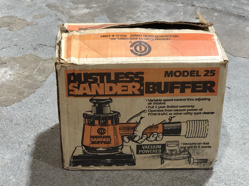 Dustless Sander-Buffer