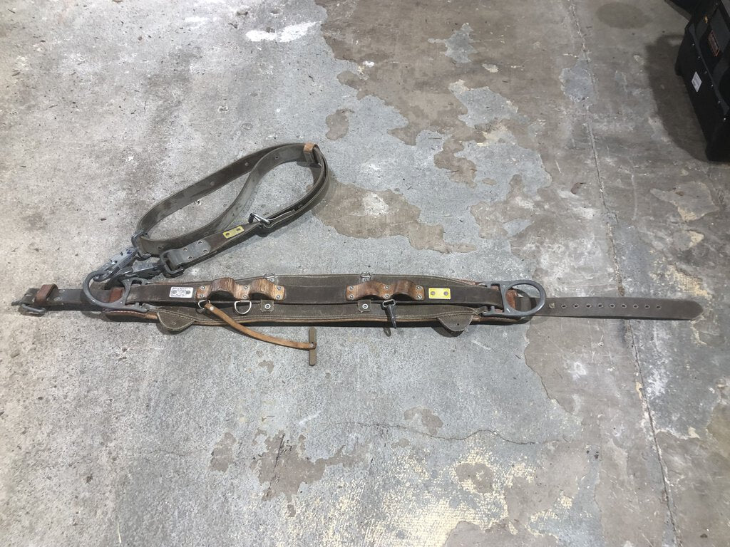 Leather Climbing Belt