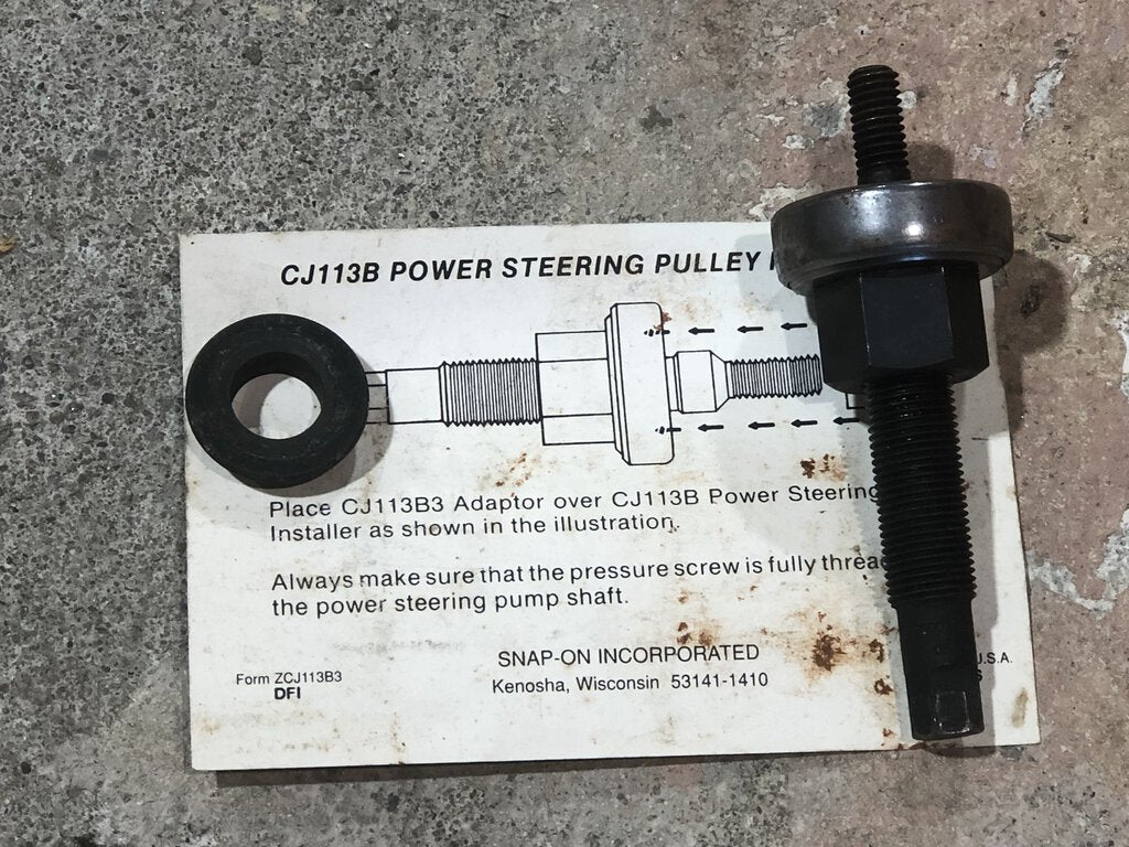 Power Steering Pulley Installer