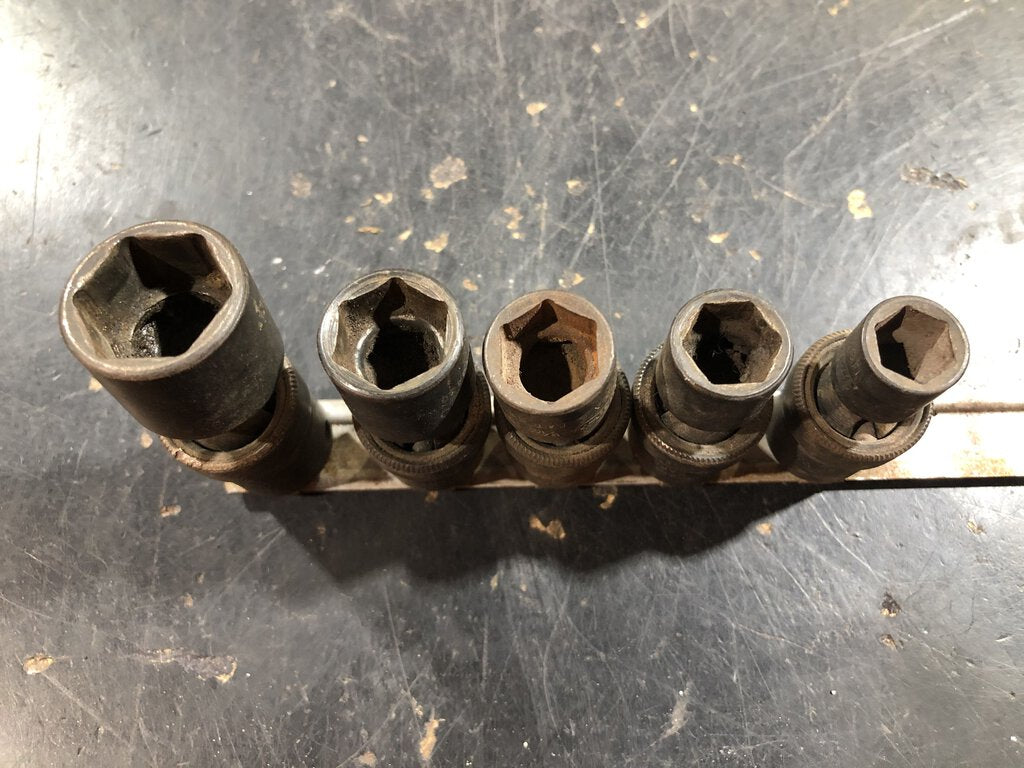 Shallow Impact Swivel Socket Set