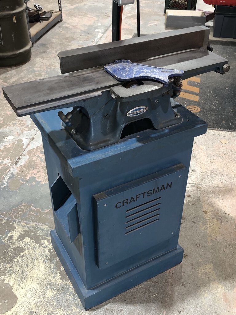 Jointer on Stand