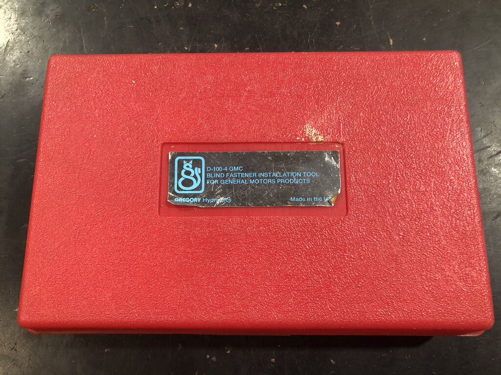 Blind Fastener Installation Tool Kit