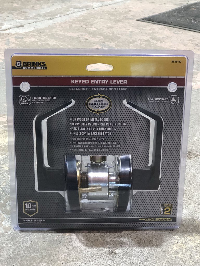 Keyed Entry Door Handle