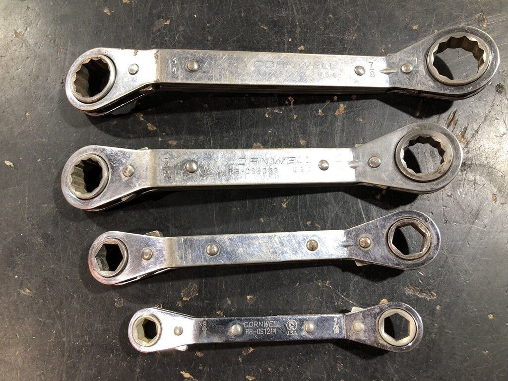 Ratcheting Box Wrench Set
