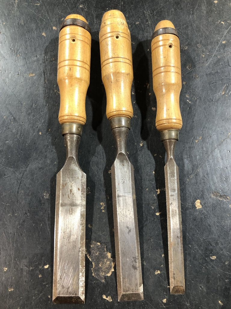 Beveled Edge Chisel Set