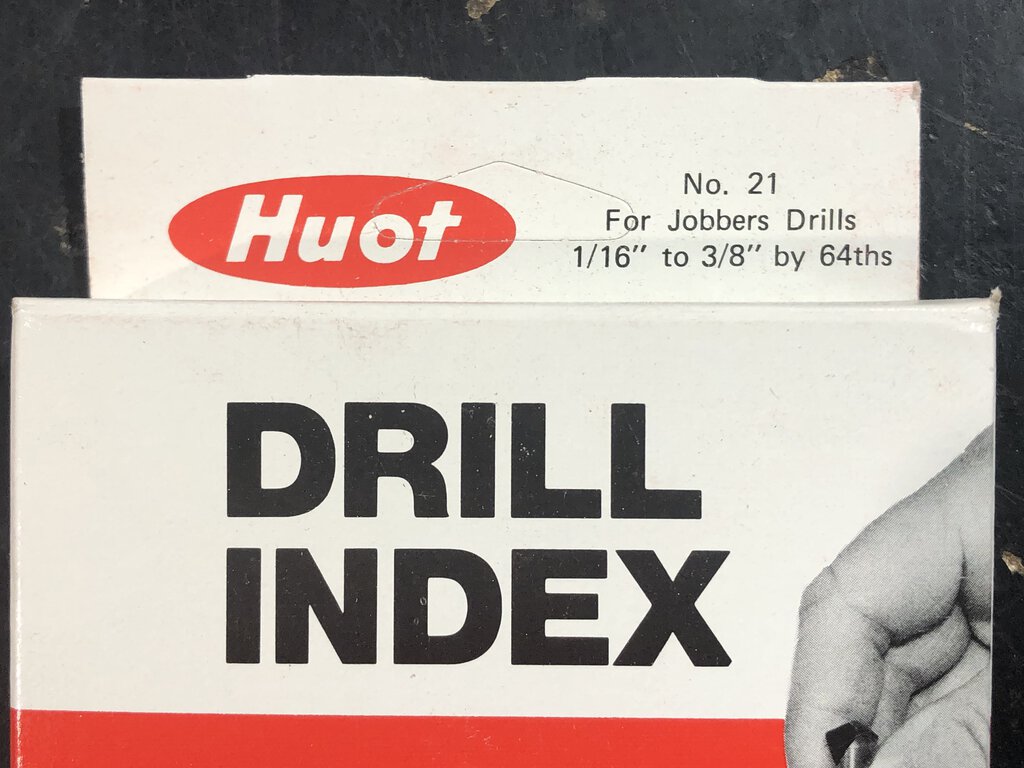Steel Drill Index for Jobbers Drills