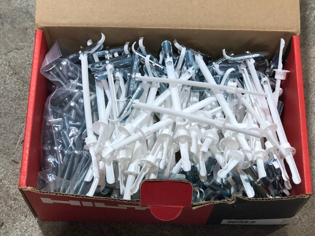 Toggle Bolt & Screw (100 Pack)