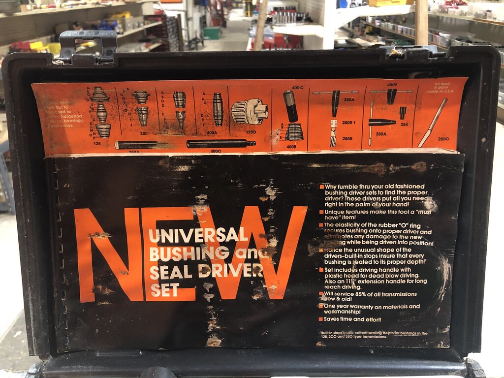 Universal Bushing and Seal Driver Set