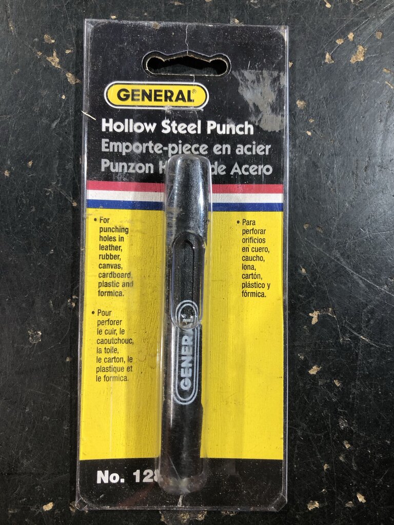Hollow Steel Punch
