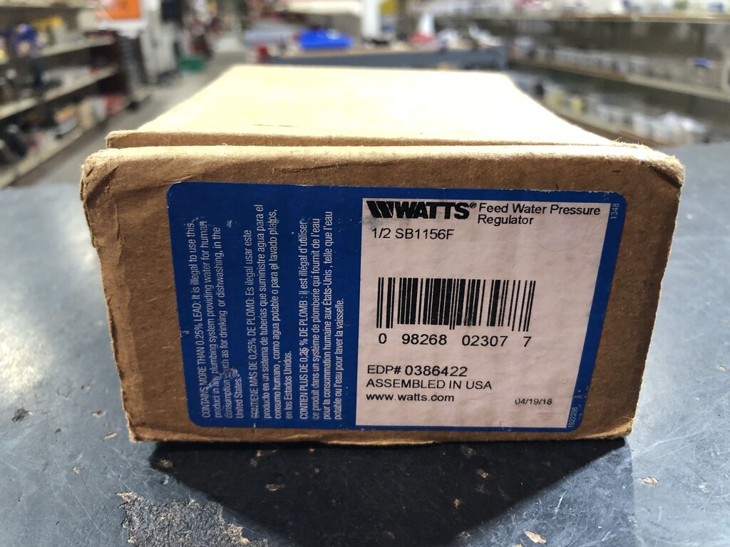 Feed Water Pressure Regulator