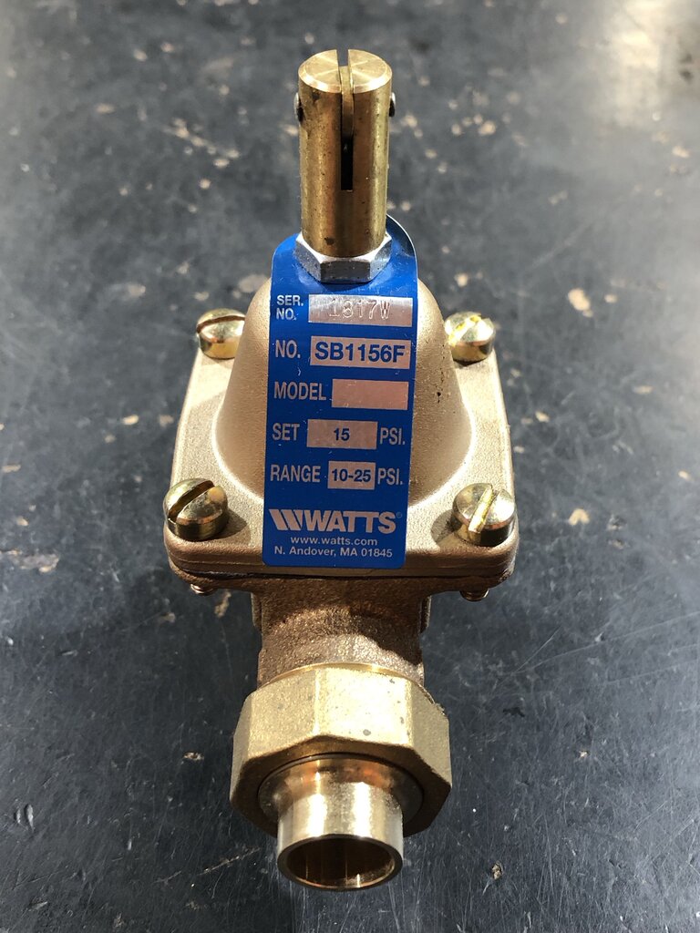 Feed Water Pressure Regulator