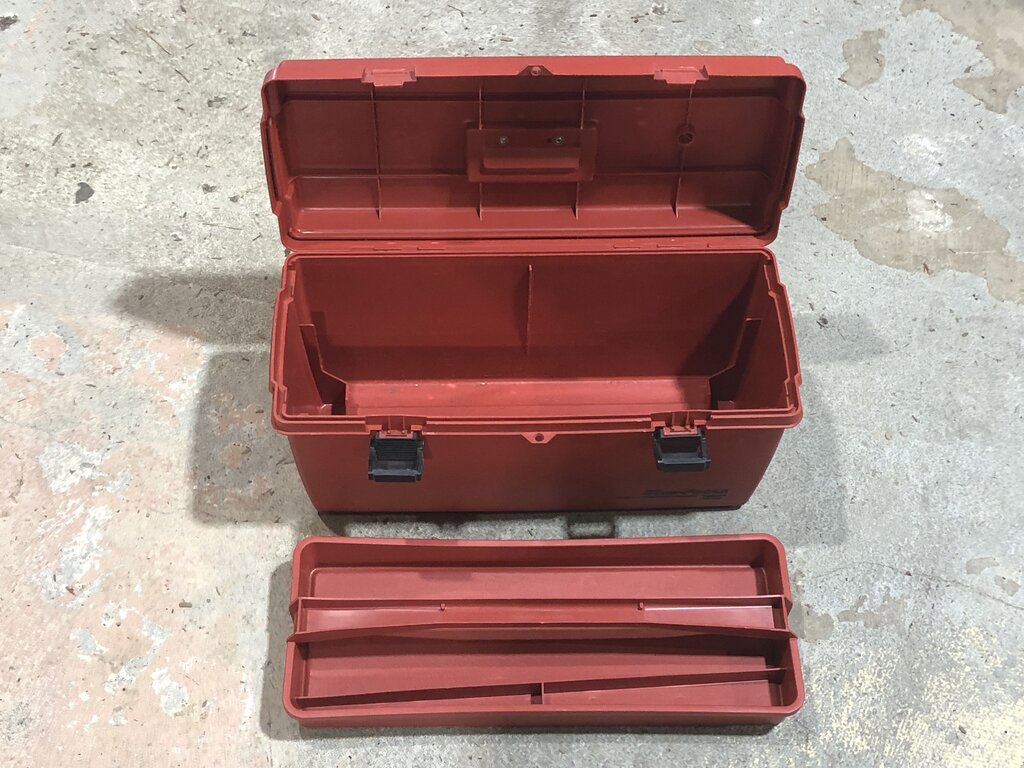 Portable Plastic Tool Box
