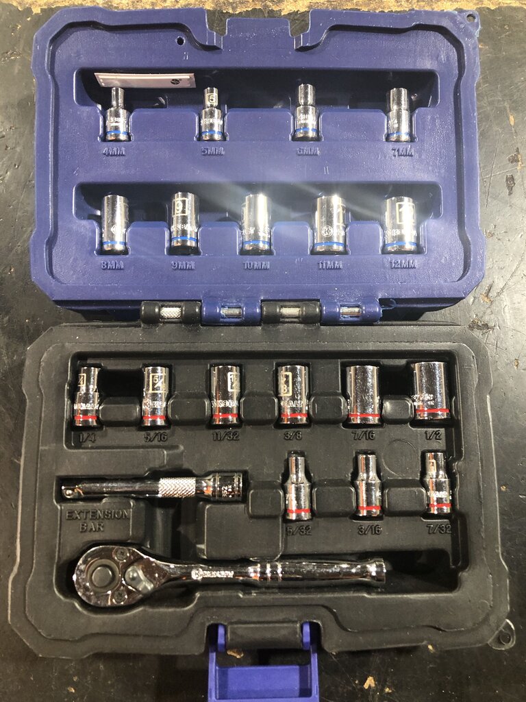 Polished Chrome Mechanics Tool Set