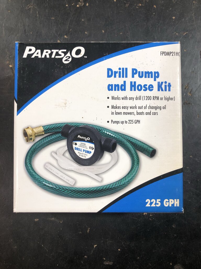 Drill Pump and Hose Kit