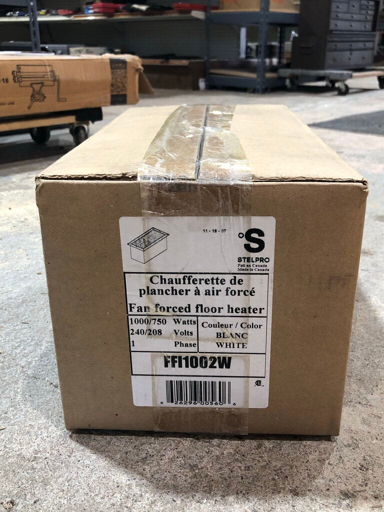 Fan Forced Floor Insert Heater