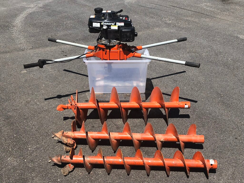 Gas Powered Two Man Hole Digger
