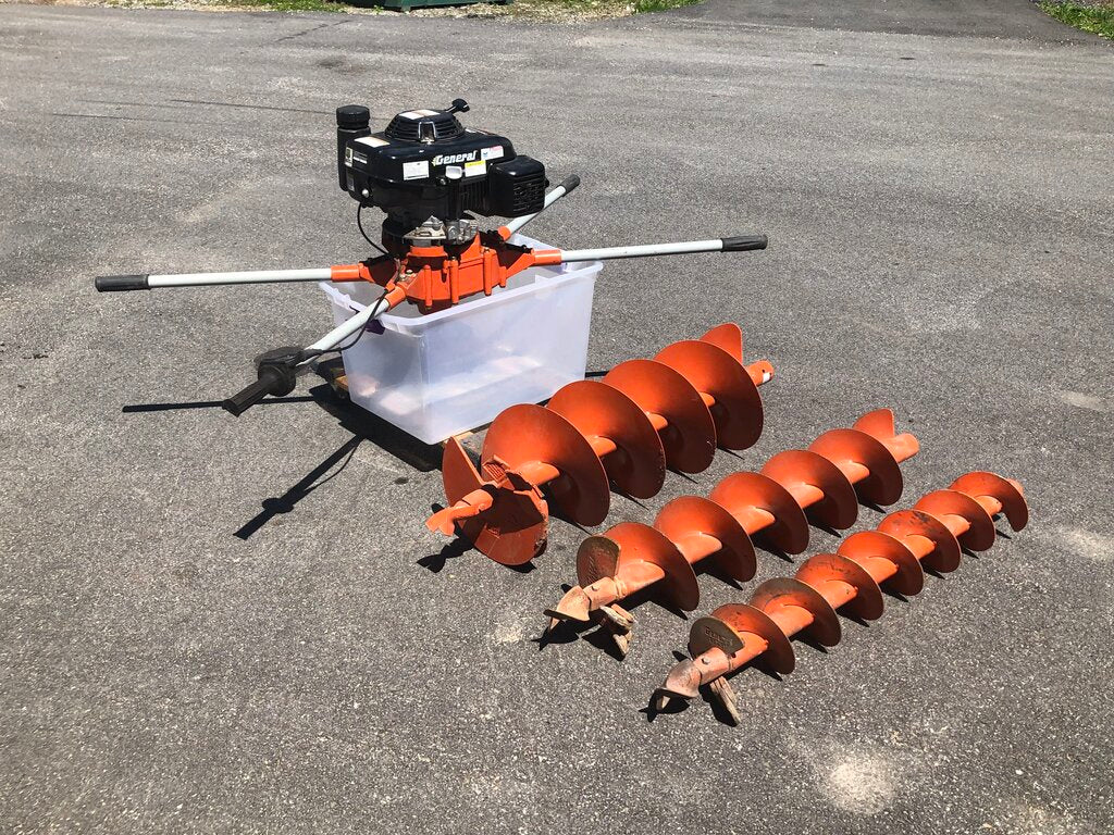 Gas Powered Two Man Hole Digger