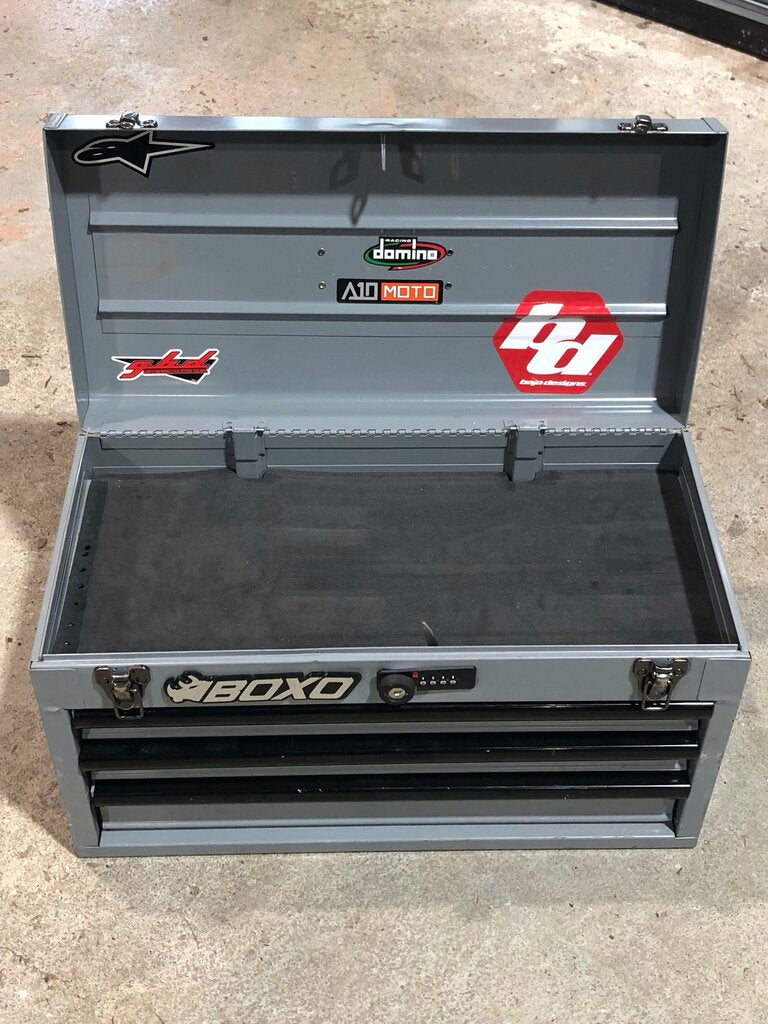 Portable 3-Drawer Hand Carry Tool Box