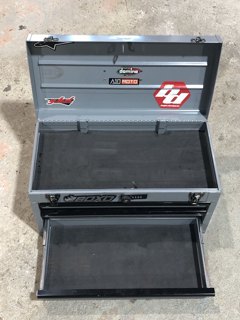 Portable 3-Drawer Hand Carry Tool Box