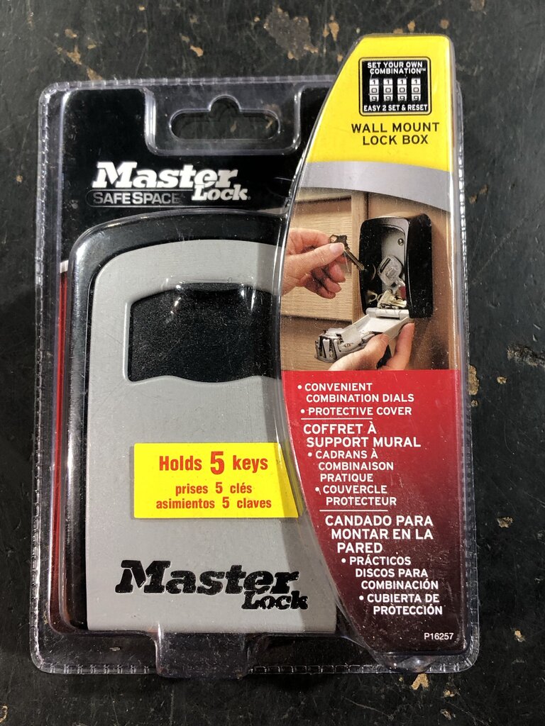 Wall Mount Lock Box