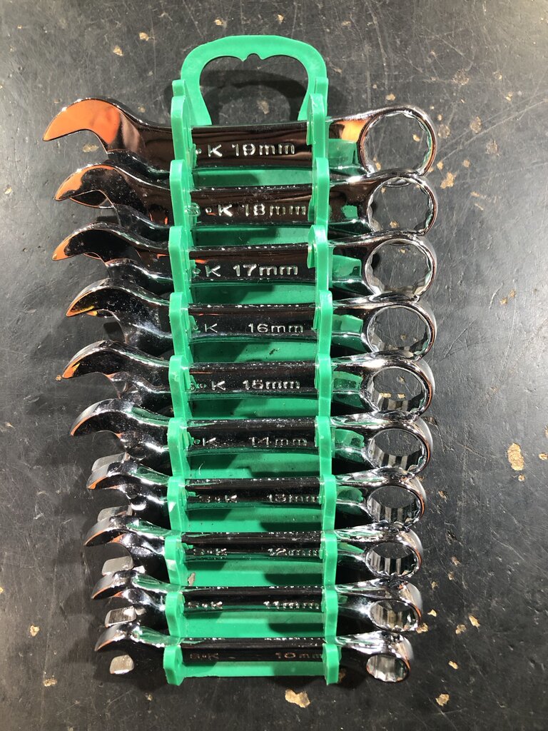 Short Combination Wrench Set