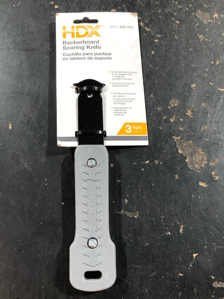 Backerboard Scoring Knife