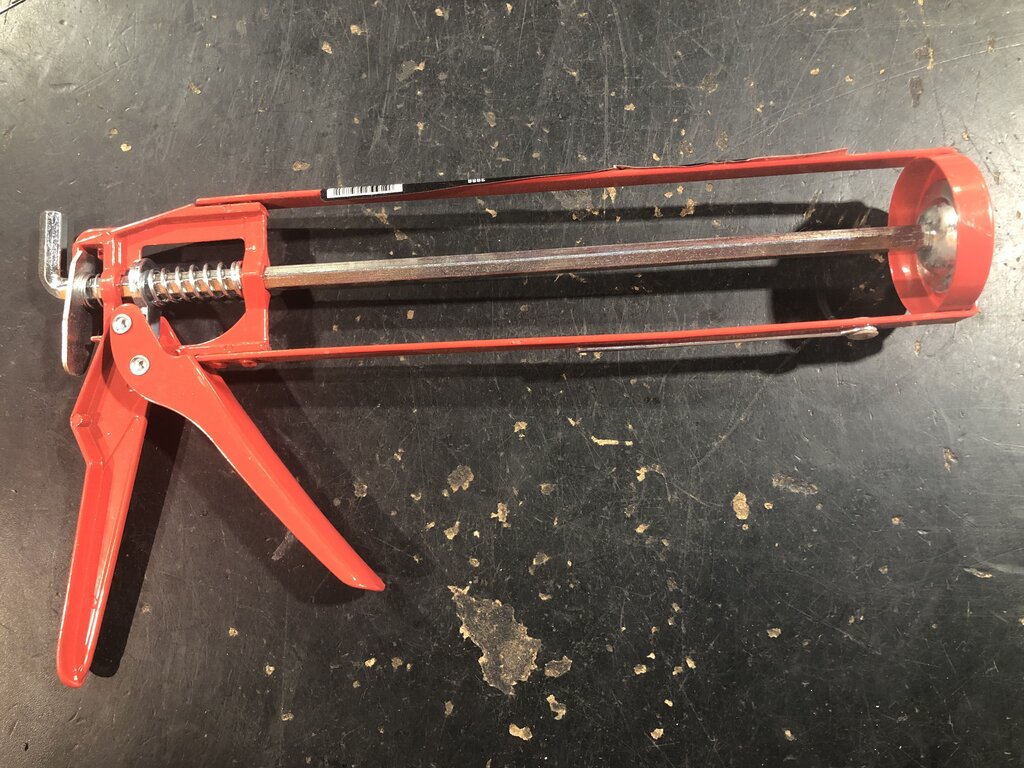 Skeleton Caulk Gun