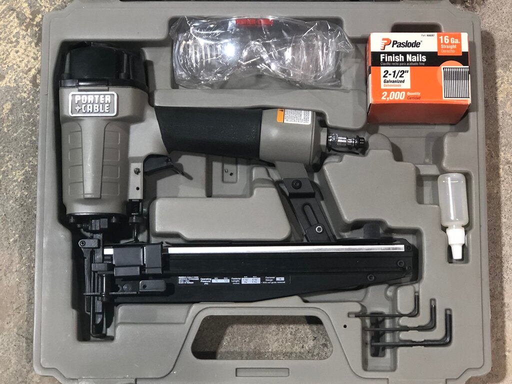 Pneumatic Straight Finish Nailer