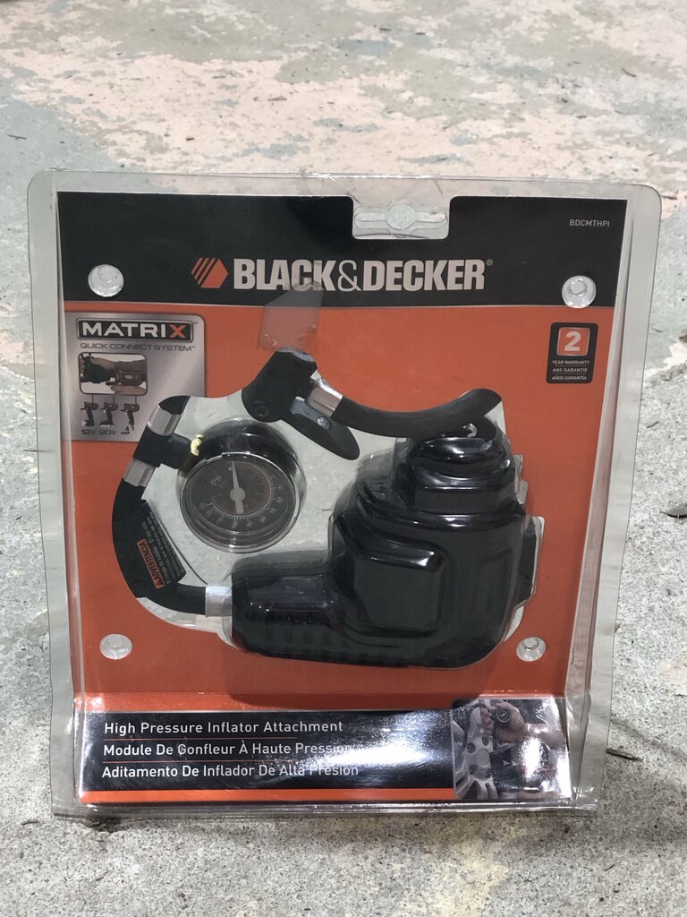 High Pressure Inflator Attachment