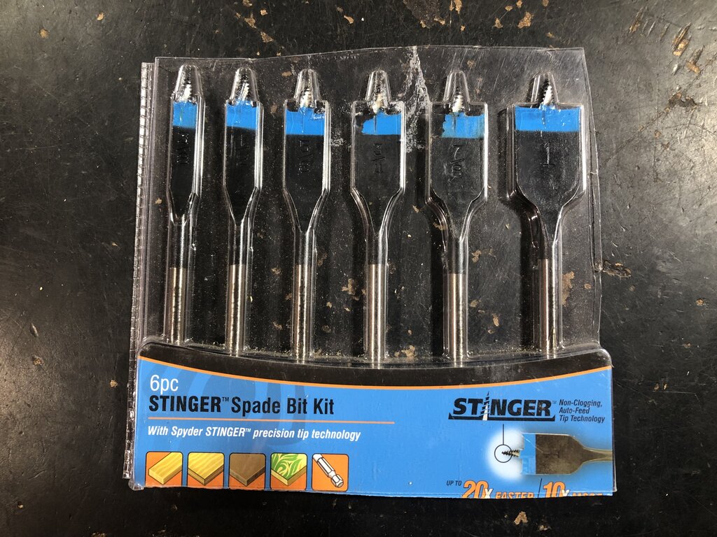 Spade Bit Kit