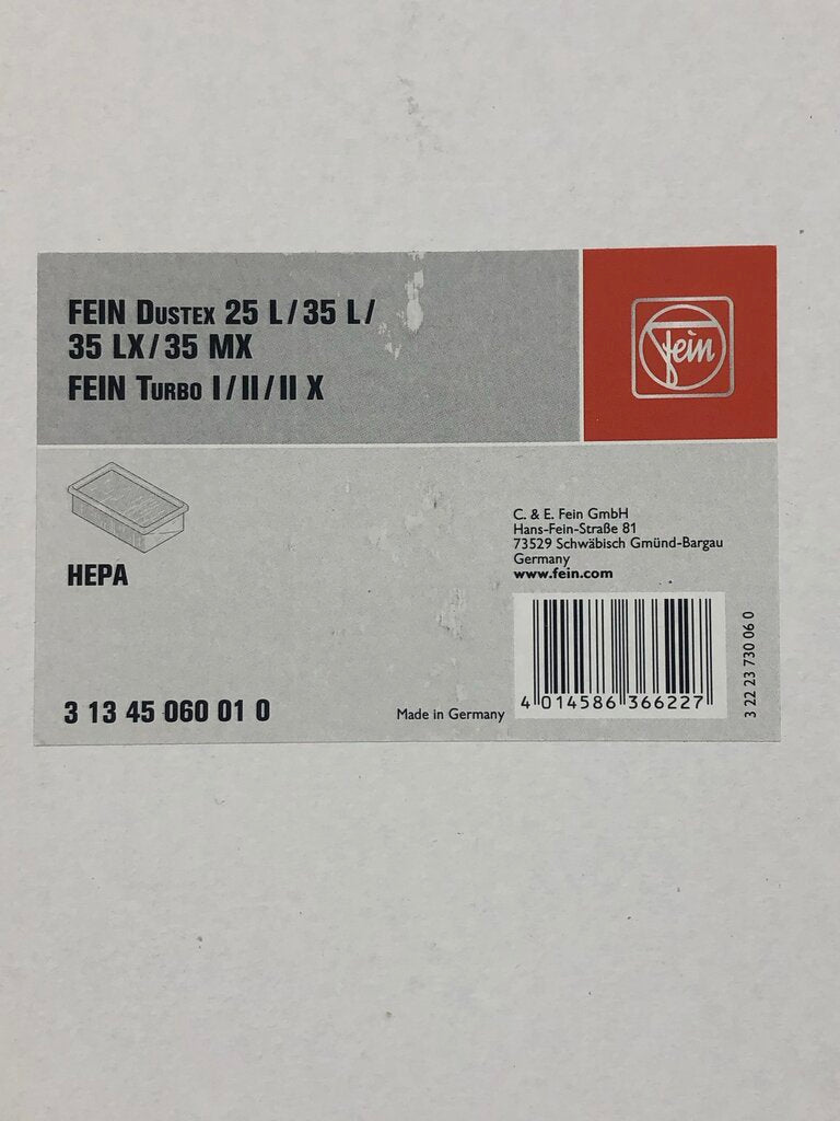 HEPA Shop Vacuum Cartridge Filter