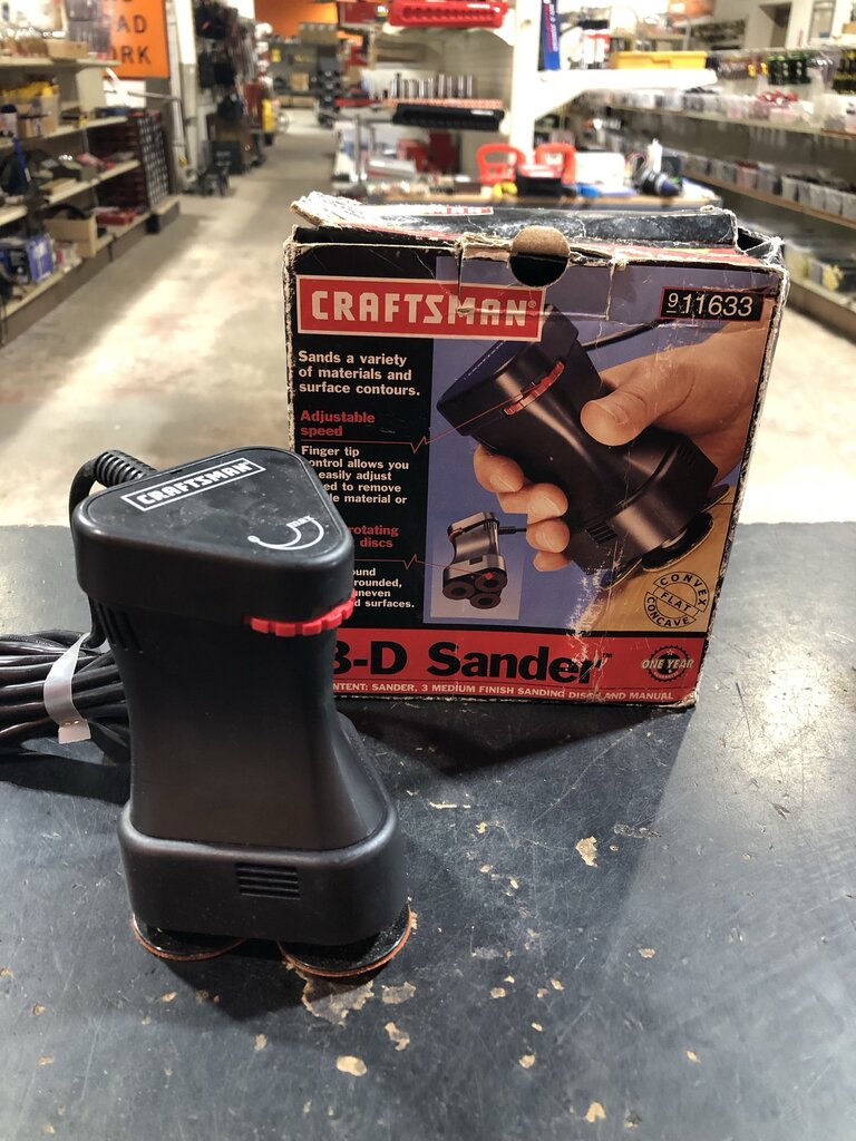 Corded 3-D Sander