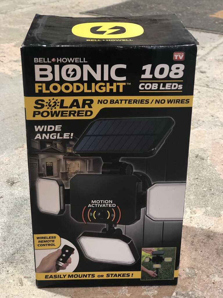 Solar Powered Floodlight