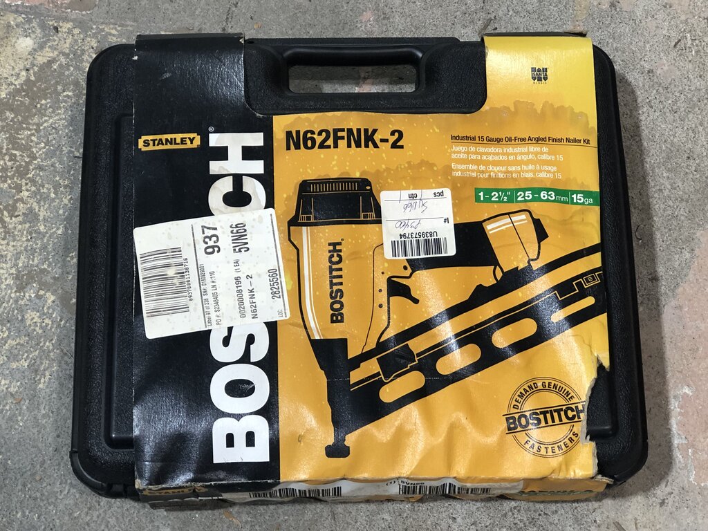 Pneumatic Angled Finish Nailer