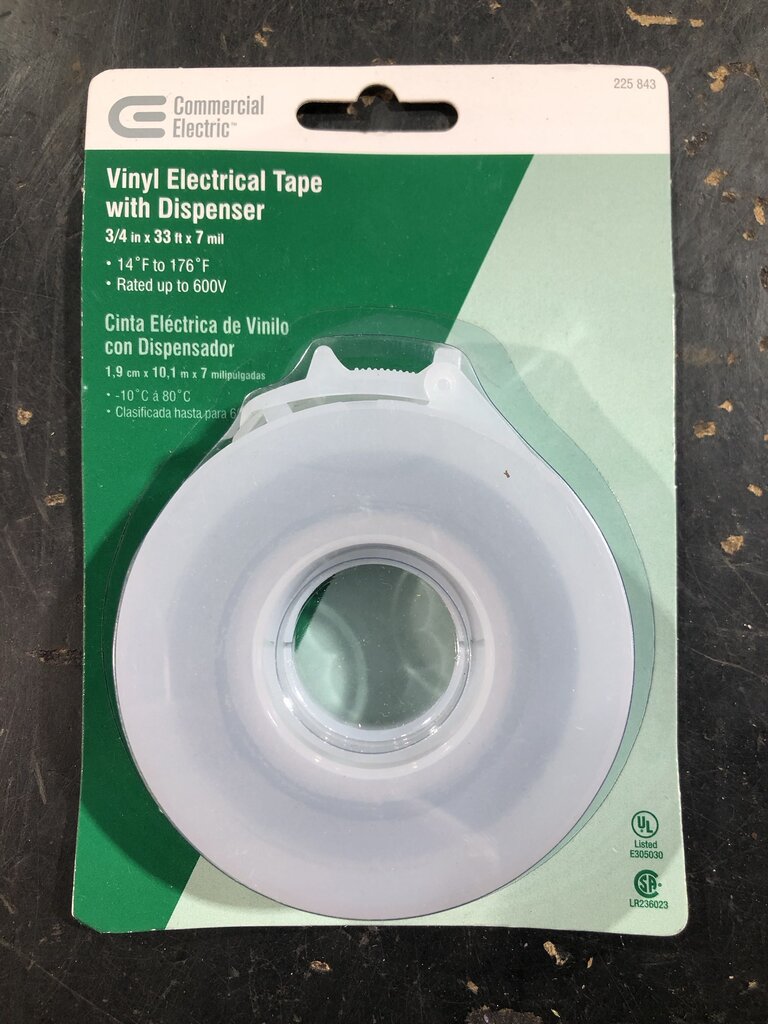 Electrical Tape with Dispenser