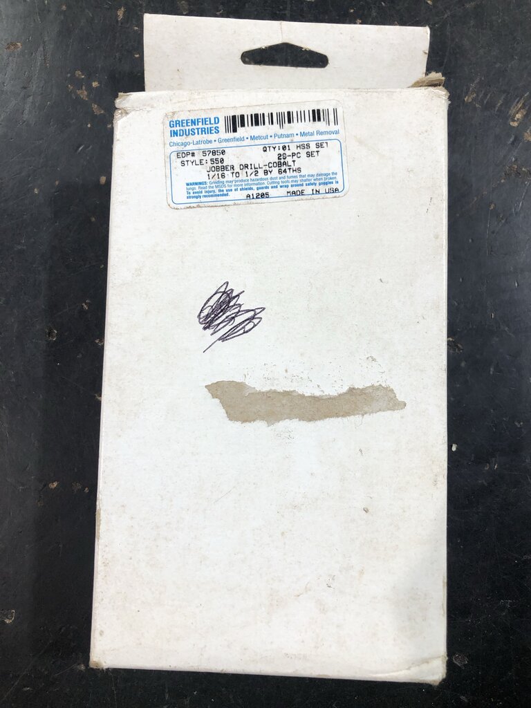 Jobber Length Drill Bit Set