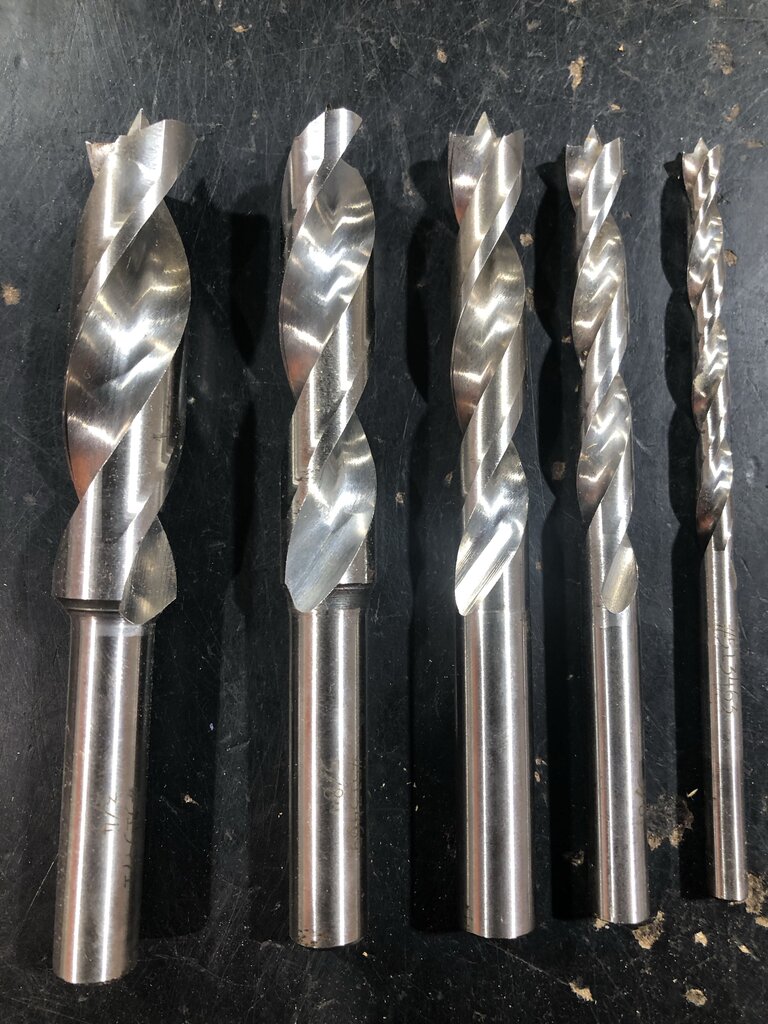 Brad Point Drill Bit Set